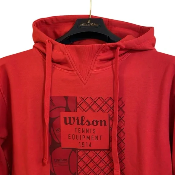 Wilson Tennis Pullover Hoodie Unisex Size Medium (Brand New) - Picture 3 of 10